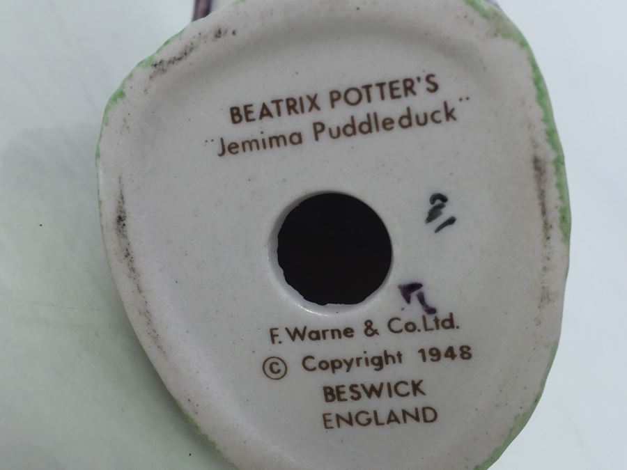 Pair Of Beatrix Potter Royal Albert And Beswick Figurines [Photo 14]