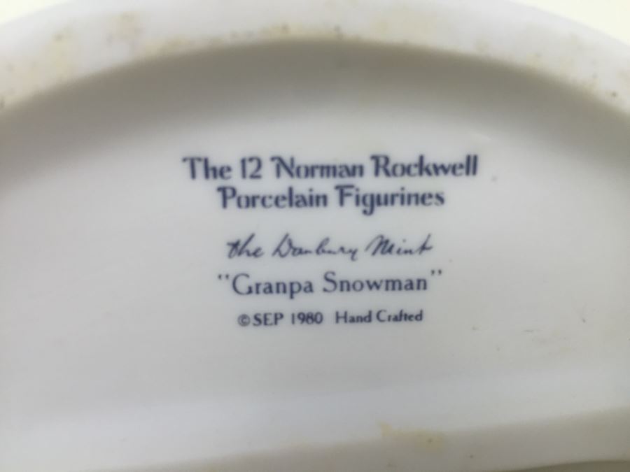 Pair Of Norman Rockwell Figurines [Photo 8]