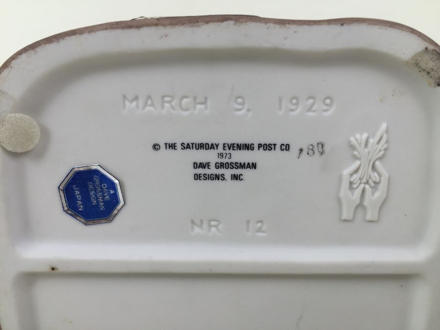 Pair Of Norman Rockwell Figurines [Photo 14]