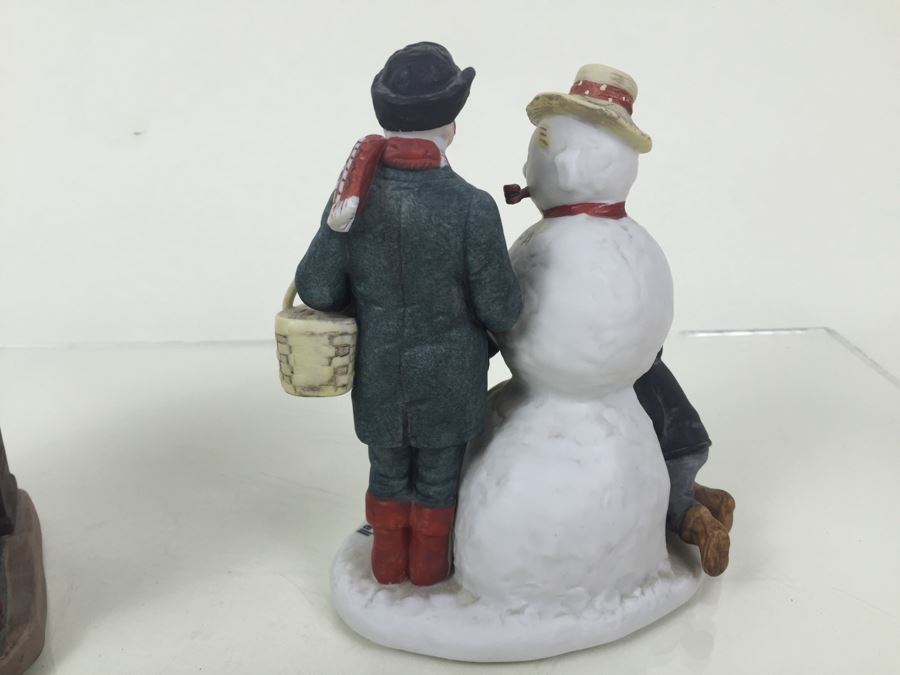 Pair Of Norman Rockwell Figurines [Photo 6]