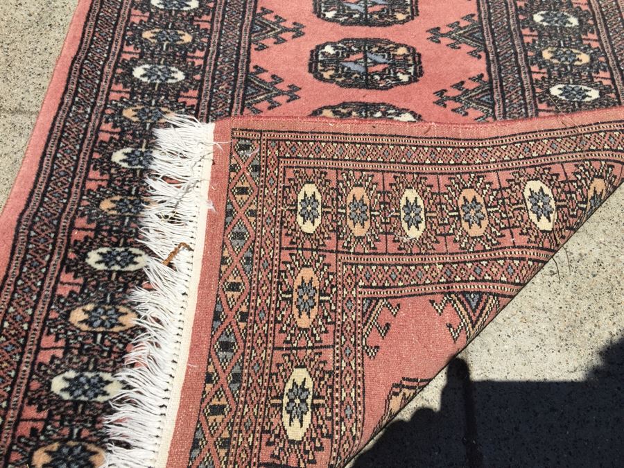 Beautiful Hand Knotted Wool Runner Geometric Patterns Persian Rug 59' x 36 1/2' [Photo 3]