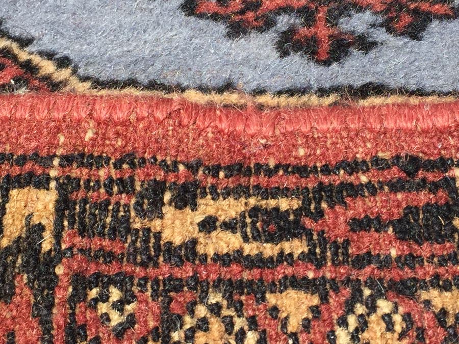 Beautiful Hand Woven Wool Persian Area Rug Geometric Patterns Measures [Photo 11]