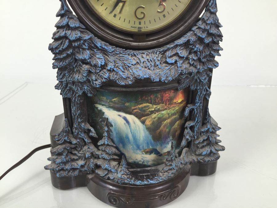 Mastercrafters Waterfall Model 344 Electric Clock [Photo 4]