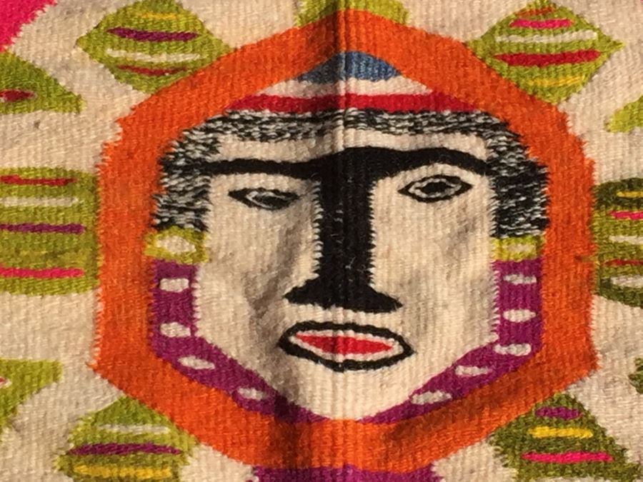 Colorful Handmade Wool Blanket [Photo 5]