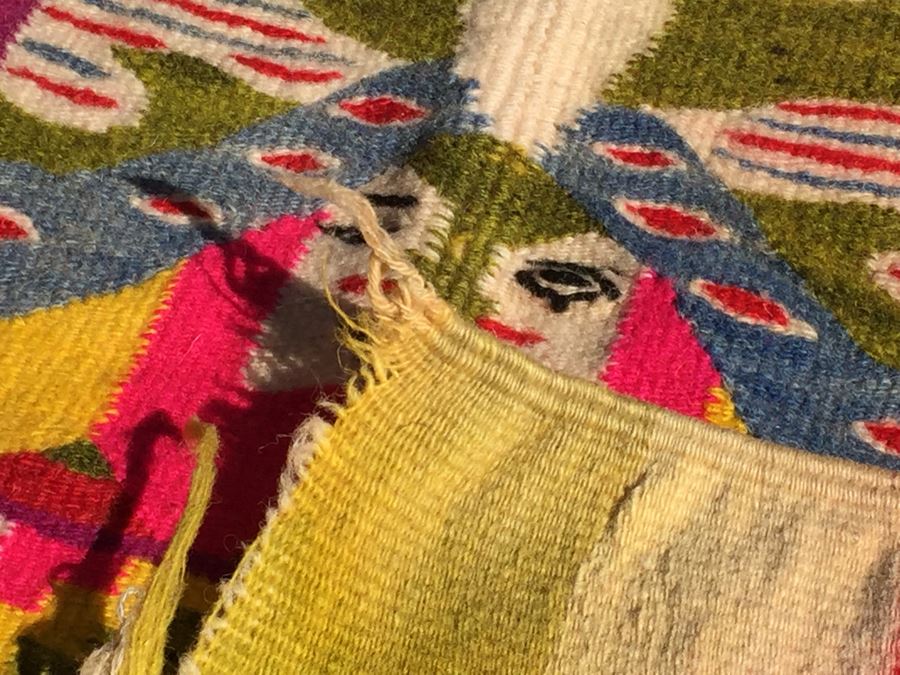 Colorful Handmade Wool Blanket [Photo 23]