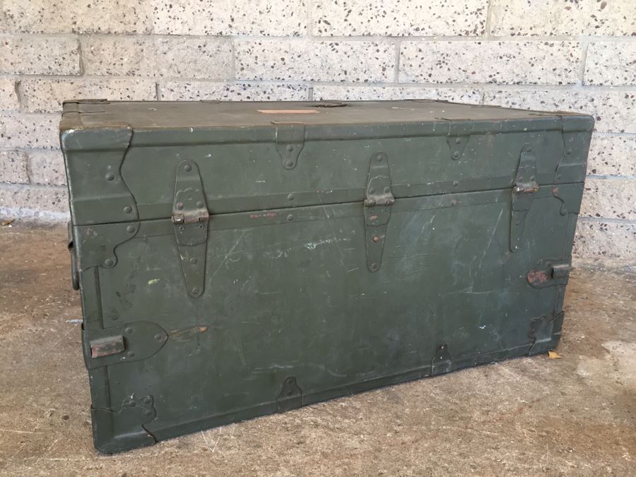 U.S. Army Medical Department Green Trunk [Photo 15]