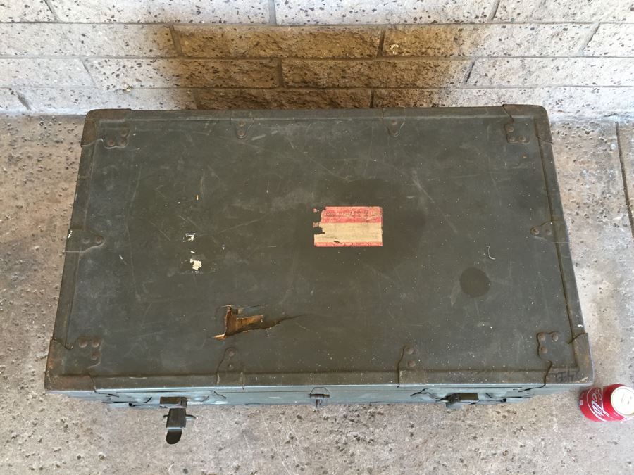 U.S. Army Medical Department Green Trunk [Photo 18]