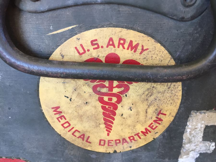 U.S. Army Medical Department Green Trunk [Photo 10]