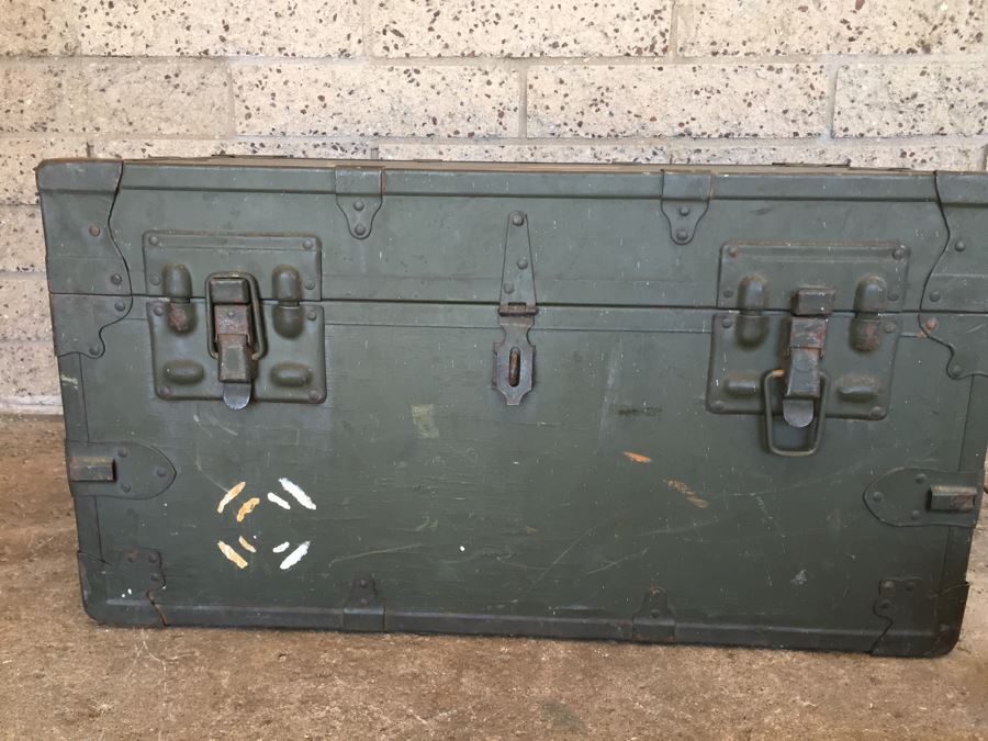 U.S. Army Medical Department Green Trunk [Photo 4]