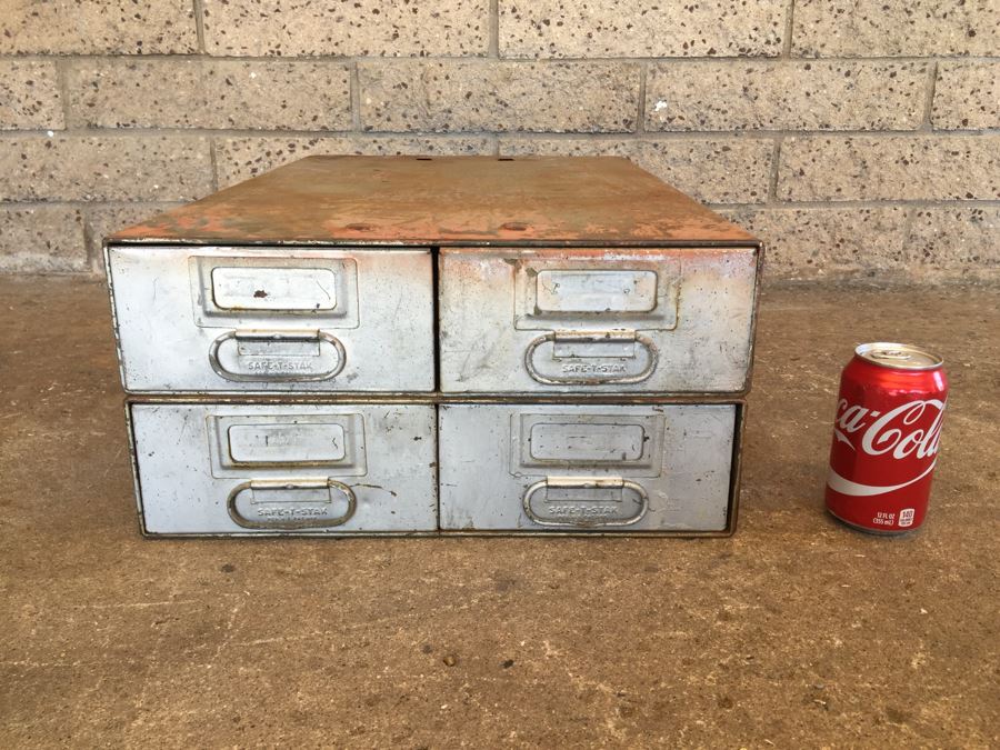 Industrial Metal Stacking Filing Cabinets Safe-T-Stak [Photo 1]