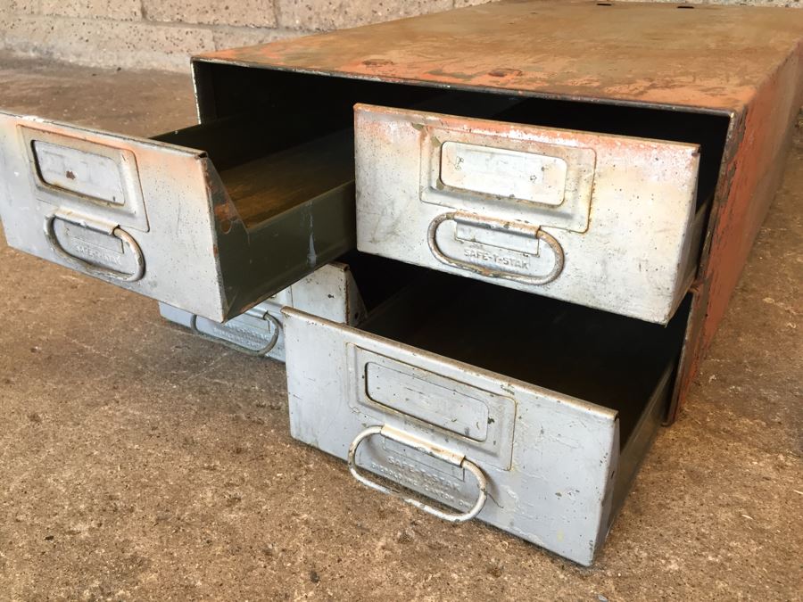 Industrial Metal Stacking Filing Cabinets Safe-T-Stak [Photo 2]
