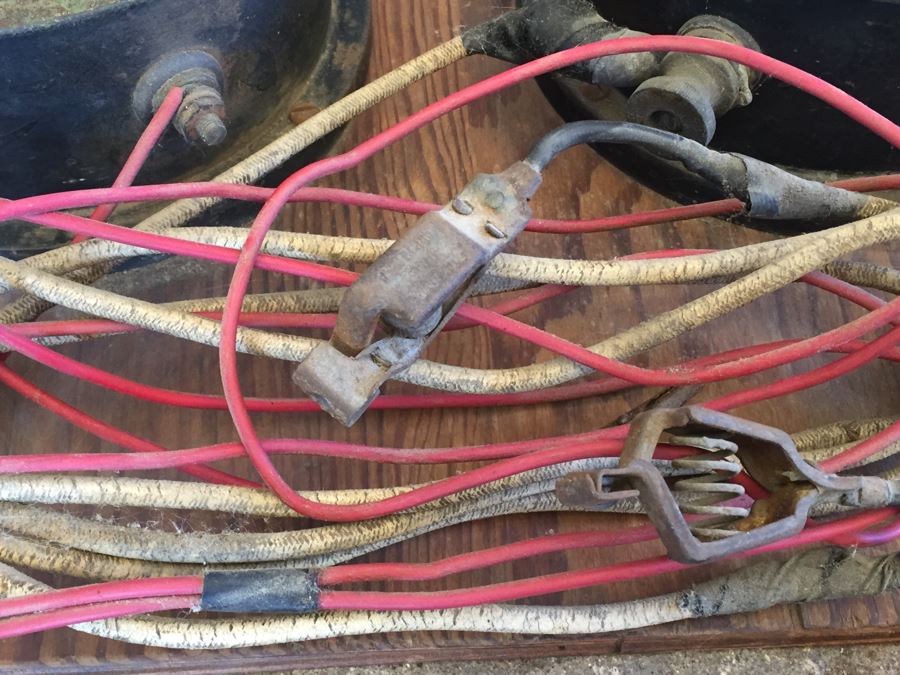 Large Antique Jewell Electrical Instrument Company Industrial Metal Voltmeter And Ammeter Gauges Mounted On Board With Wires Chicago Ill USA [Photo 17]