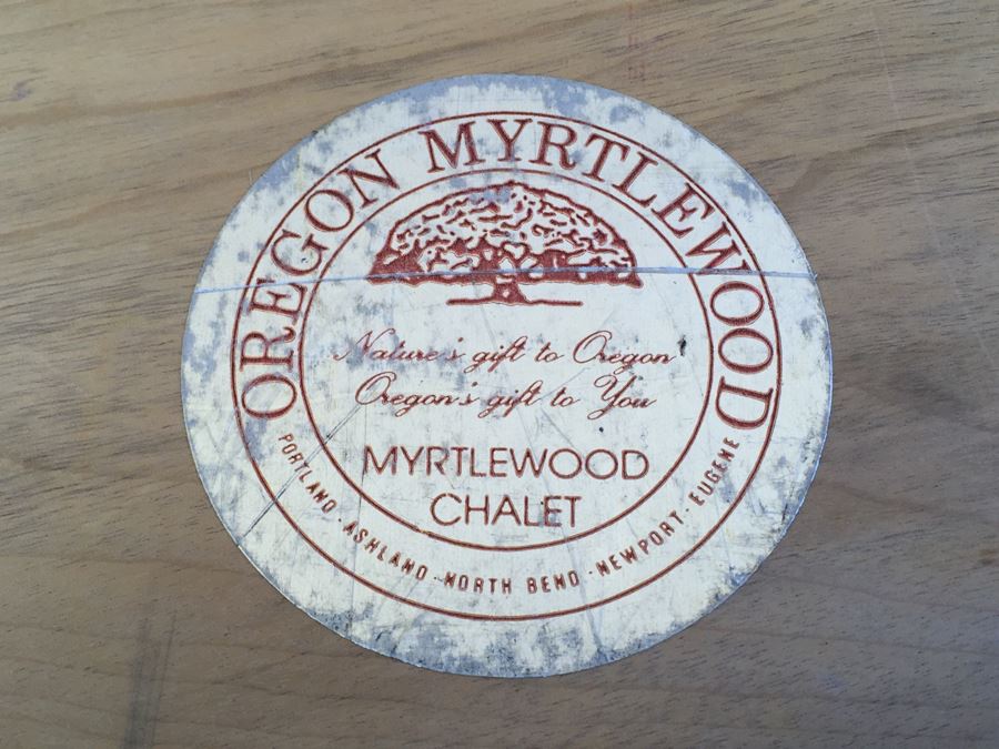 Oregon Myrtlewood Box