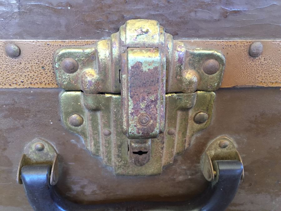 Art Deco Anchor Trunks Friedberg-Grunauer Co Luggage [Photo 5]
