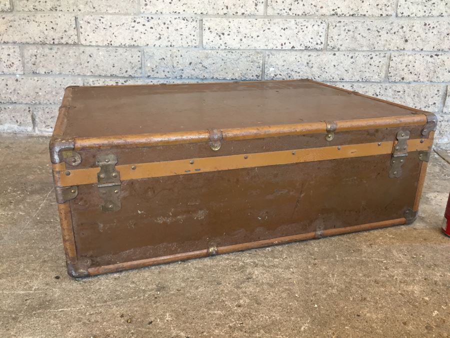 Art Deco Anchor Trunks Friedberg-Grunauer Co Luggage [Photo 7]