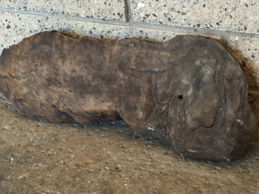 Driftwood With Native American Figure Carving [Photo 8]