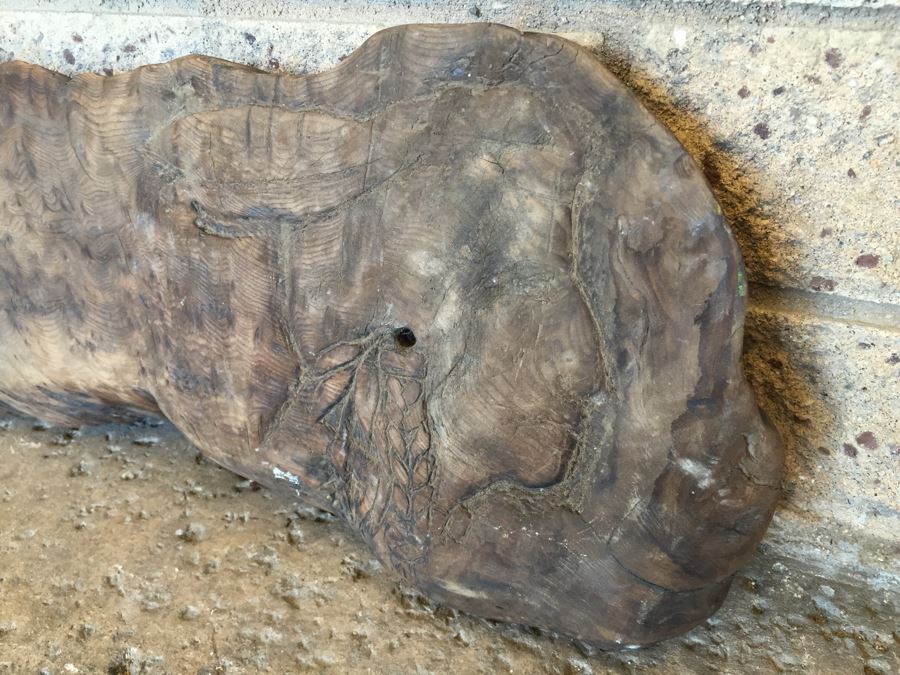 Driftwood With Native American Figure Carving [Photo 2]