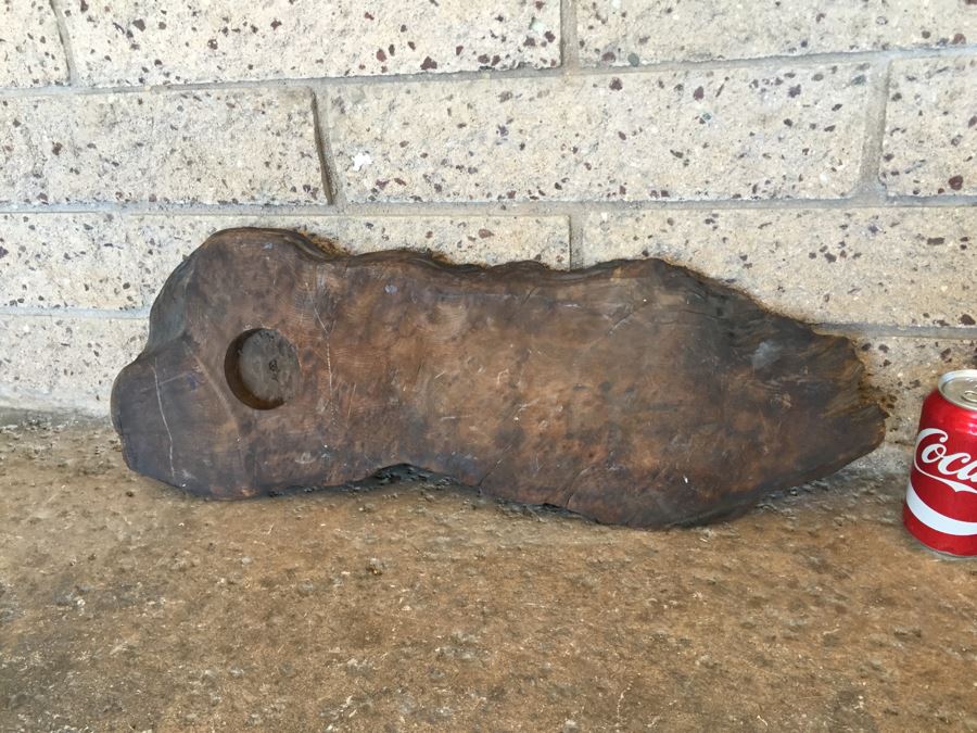 Driftwood With Native American Figure Carving [Photo 9]