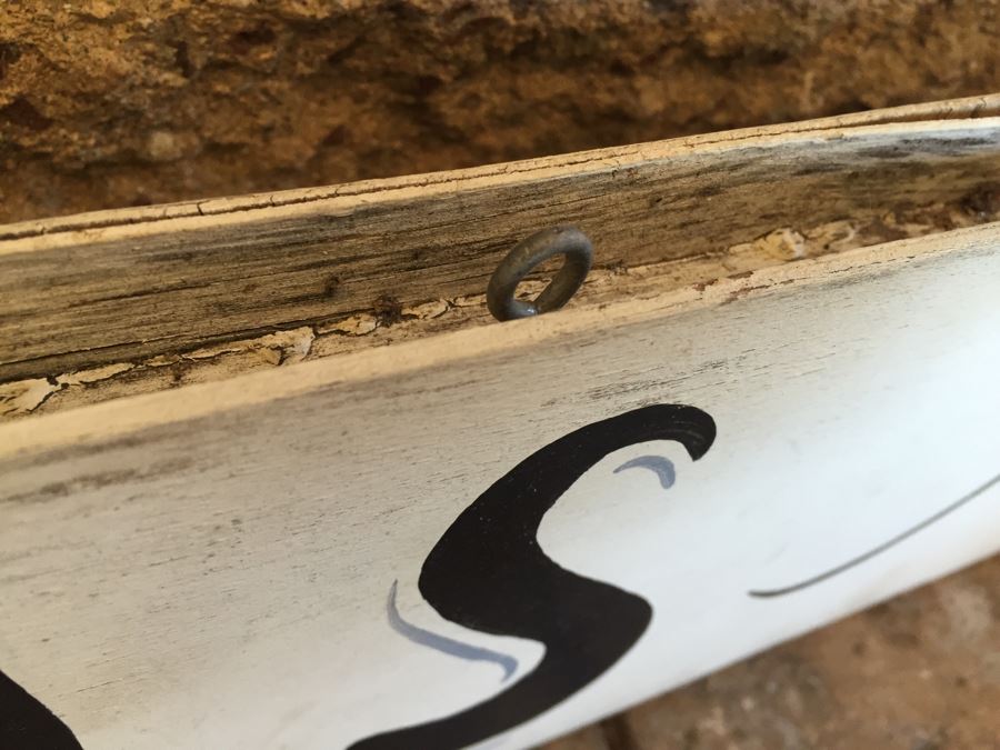 Hand Painted Double Sided Wooden Sign 'Certified Appraisals' [Photo 6]