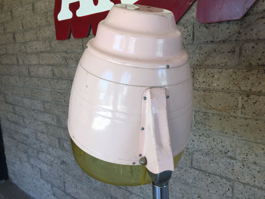 Vintage Art Deco Pink Jet Dryer Hair Dryer For Hair Salon [Photo 10]