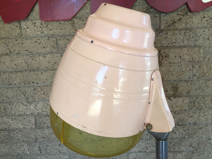 Vintage Art Deco Pink Jet Dryer Hair Dryer For Hair Salon [Photo 8]