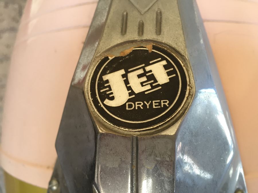 Vintage Art Deco Pink Jet Dryer Hair Dryer For Hair Salon [Photo 4]