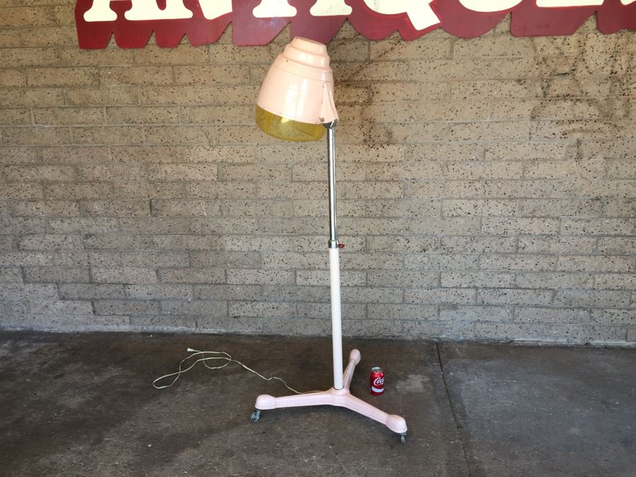 Vintage Art Deco Pink Jet Dryer Hair Dryer For Hair Salon [Photo 11]