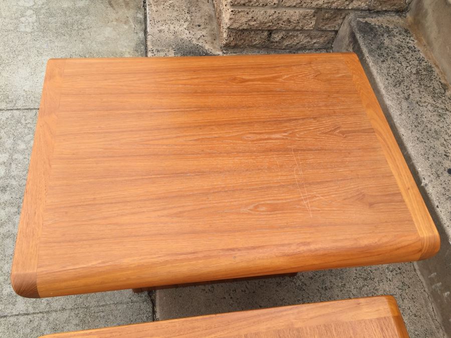 Danish Modern Coffee Table And Side Table By Vejle Stole [Photo 6]