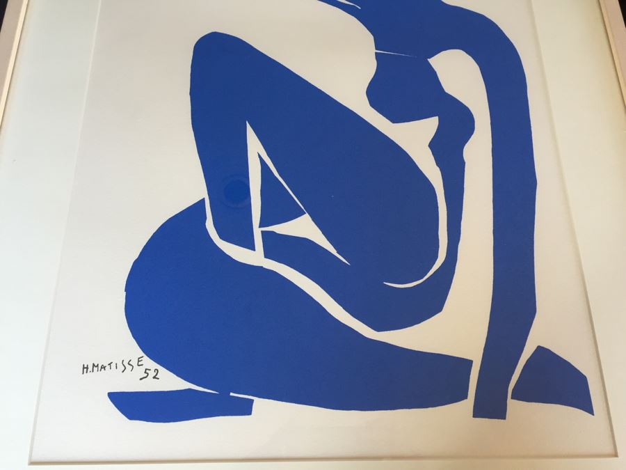 Pair Of Framed Henri Matisse Prints After His Cut Out Series [Photo 6]