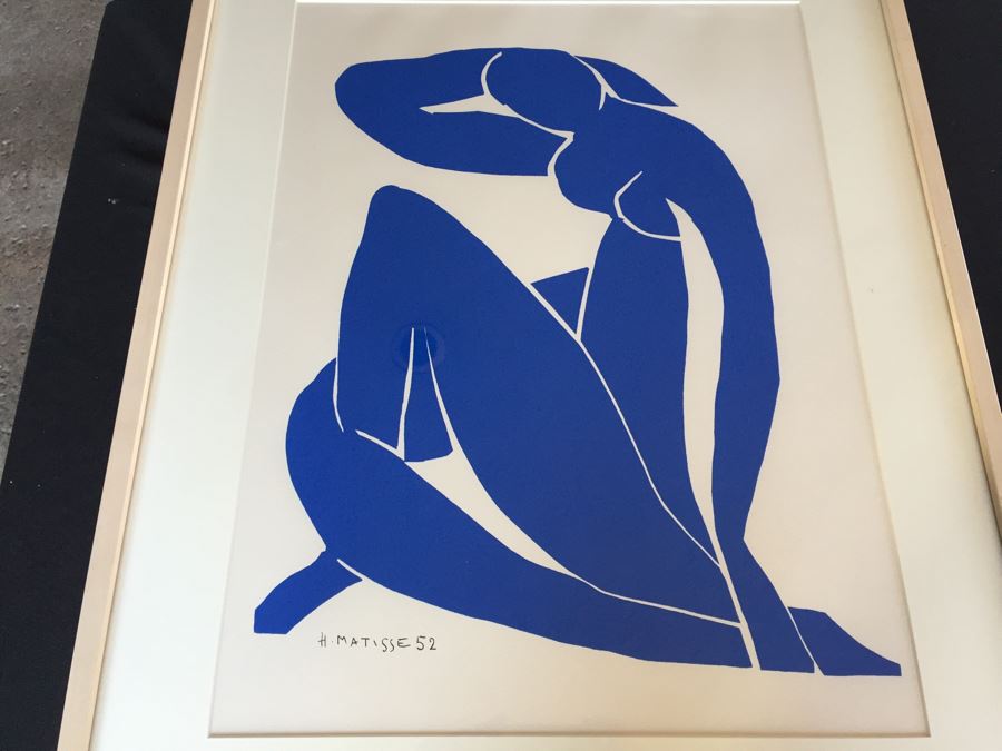 Pair Of Framed Henri Matisse Prints After His Cut Out Series [Photo 2]