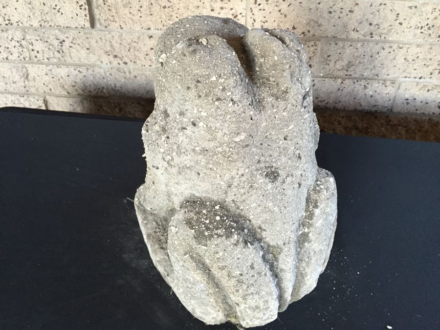 Carved Rock Frog Garden Statue [Photo 6]