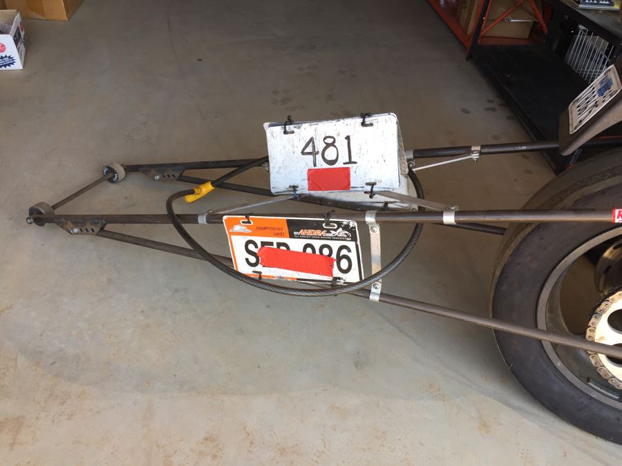 2000 Buell M2 Cyclone Drag Racing Bike Modified With Wheelie Bars Estimate $10,000 One Of Client's Racing Bikes [Photo 9]