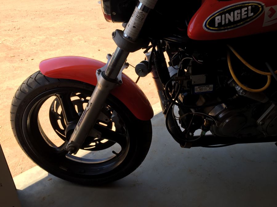 2000 Buell M2 Cyclone Drag Racing Bike Modified With Wheelie Bars Estimate $10,000 One Of Client's Racing Bikes [Photo 19]