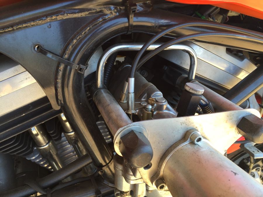 2000 Buell M2 Cyclone Drag Racing Bike Modified With Wheelie Bars Estimate $10,000 One Of Client's Racing Bikes [Photo 15]