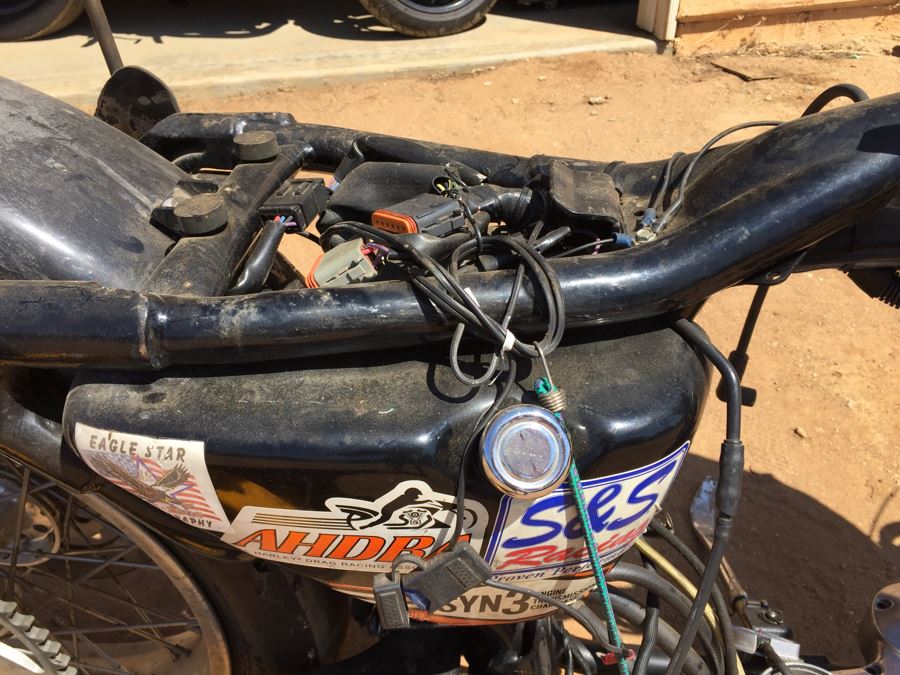 Harley Davidson Sportster Drag Racing Bike With Parts Competition Bike 'All Harley Drag Racing Association' AHDRA Estimate $4,900 [Photo 7]