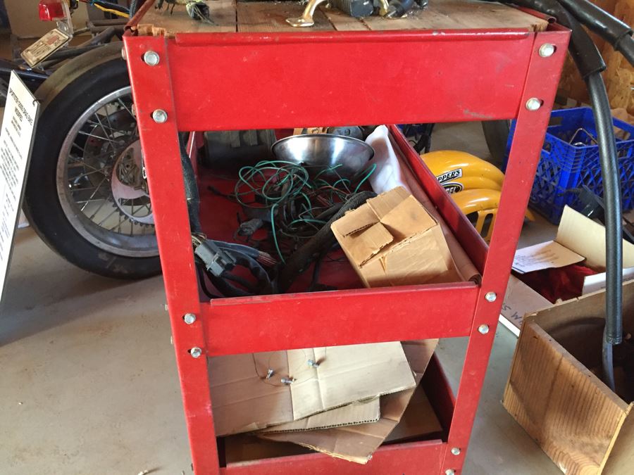 Harley Davidson Sportster Drag Racing Bike With Parts Competition Bike 'All Harley Drag Racing Association' AHDRA Estimate $4,900 [Photo 36]