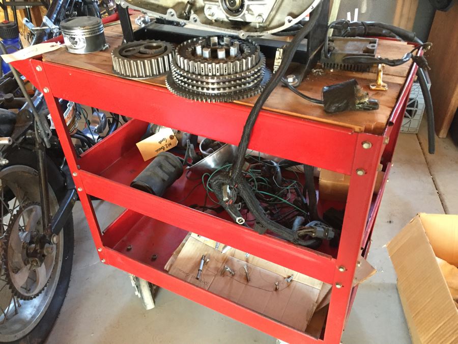 Harley Davidson Sportster Drag Racing Bike With Parts Competition Bike 'All Harley Drag Racing Association' AHDRA Estimate $4,900 [Photo 35]