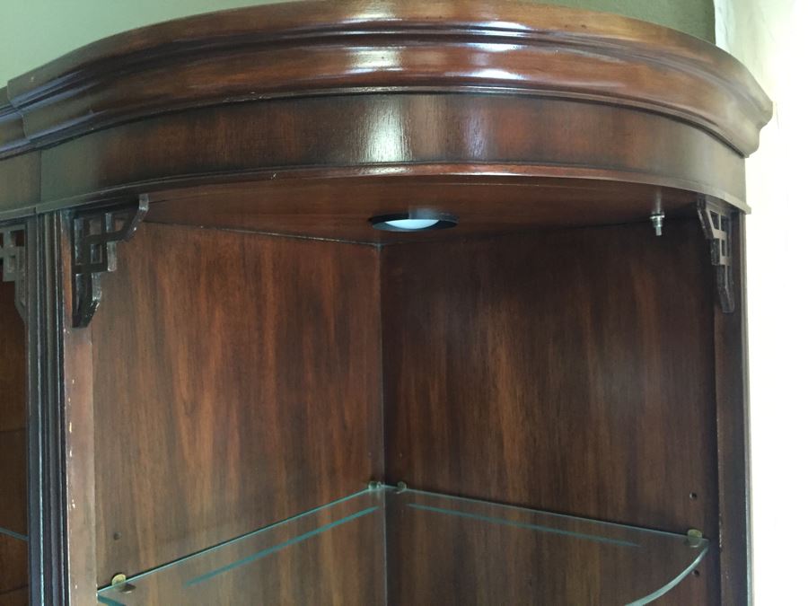 Stunning Drexel Chinoiserie Four Piece Wall Unit Display Cabinet Estimate $2,000 [Photo 6]