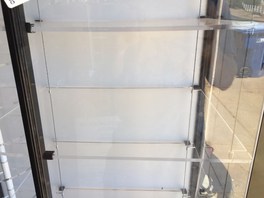 Dragon Sunglasses Metal Store Display Fixture With Lucite Shelving Lights Have Key Storage Underneath [Photo 8]