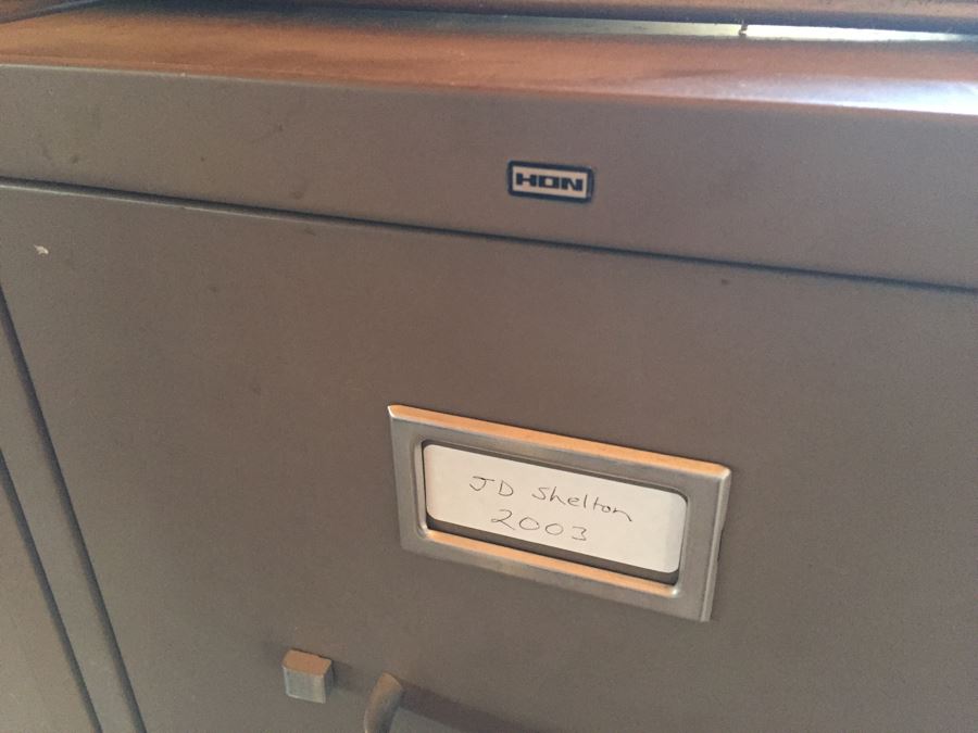 (4) Metal Filing Cabinets 4-Drawer [Photo 6]