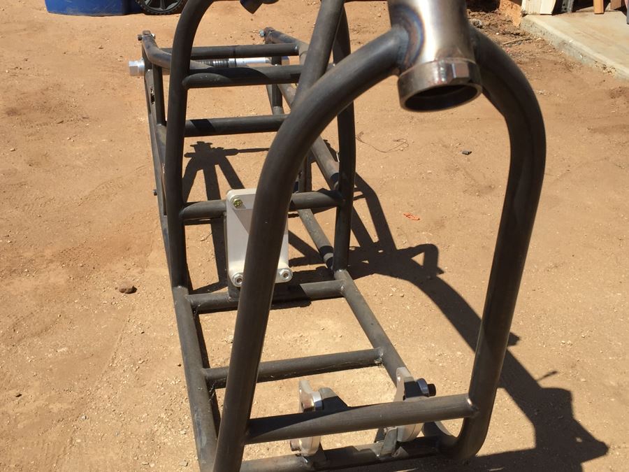 Custom Drag Motorcycle Frame Client Paid $7,000 To Have Frame Custom Fabricated [Photo 9]
