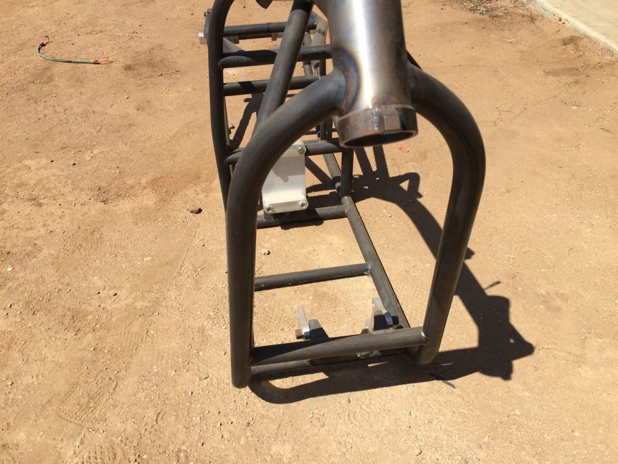 Custom Drag Motorcycle Frame Client Paid $7,000 To Have Frame Custom Fabricated [Photo 4]