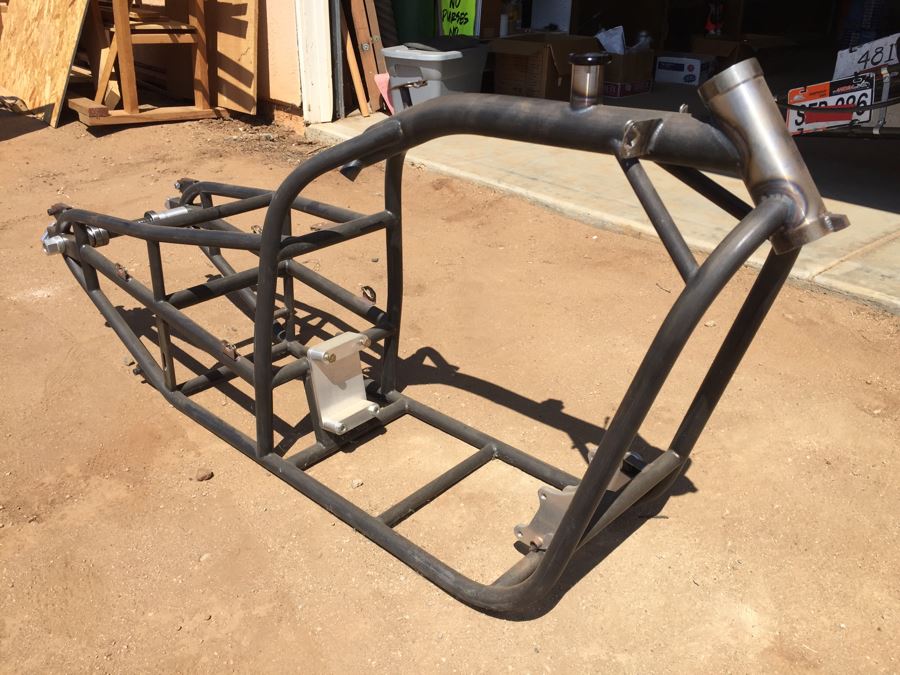 Custom Drag Motorcycle Frame Client Paid $7,000 To Have Frame Custom Fabricated [Photo 2]