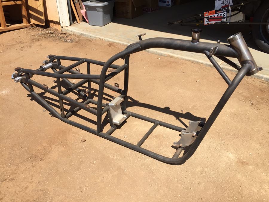 Custom Drag Motorcycle Frame Client Paid $7,000 To Have Frame Custom Fabricated [Photo 13]