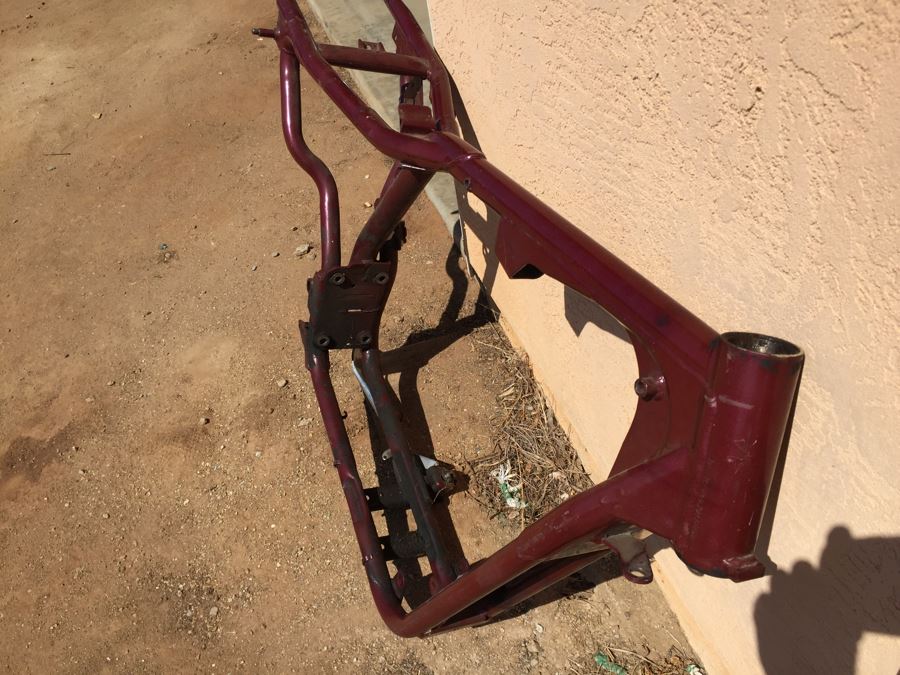 Harley Davidson Sportster Motorcycle Frame Estimate $550 [Photo 9]