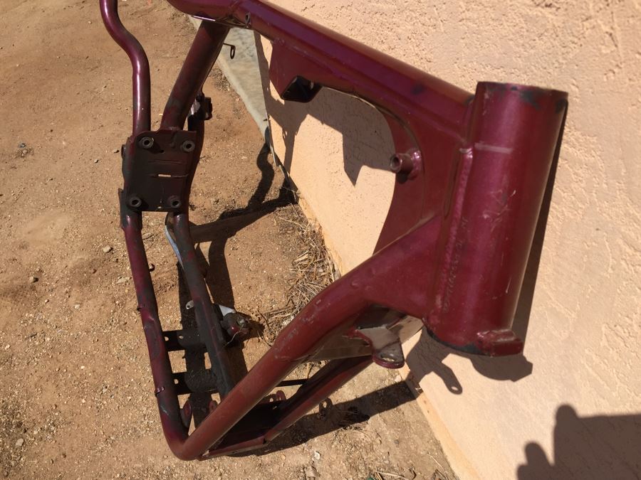 Harley Davidson Sportster Motorcycle Frame Estimate $550 [Photo 6]