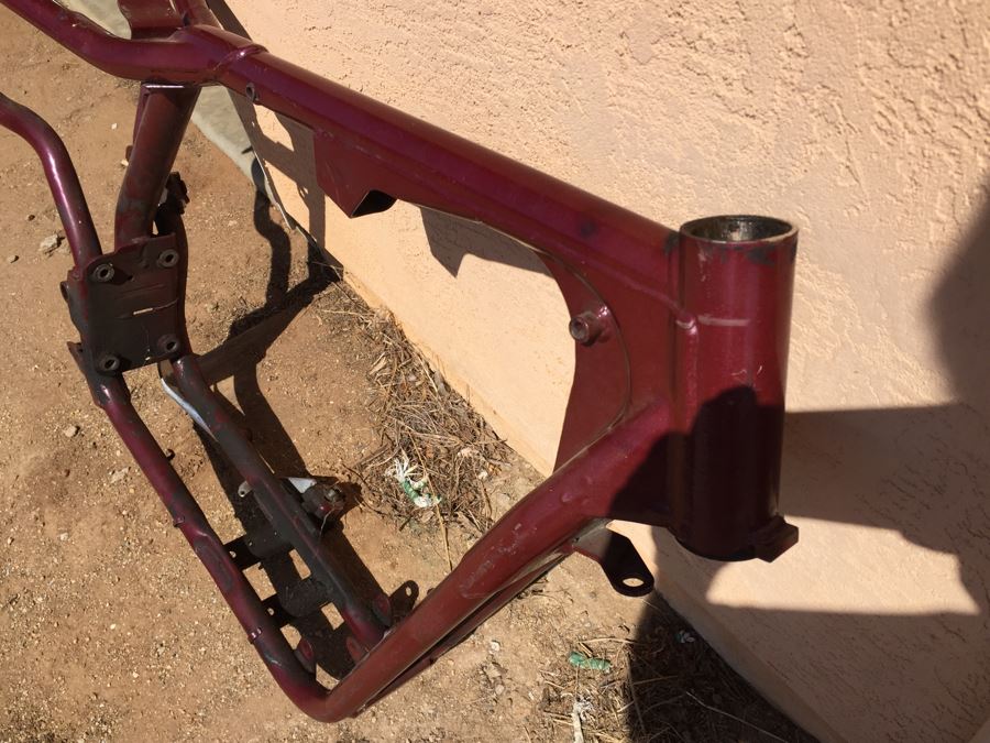 Harley Davidson Sportster Motorcycle Frame Estimate $550 [Photo 4]