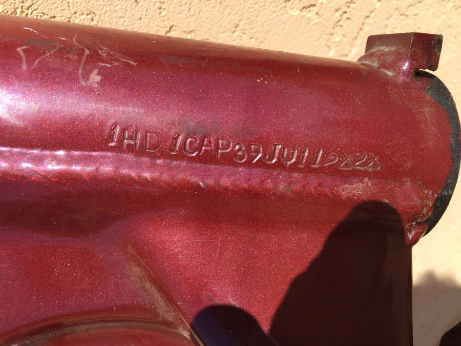 Harley Davidson Sportster Motorcycle Frame Estimate $550 [Photo 3]