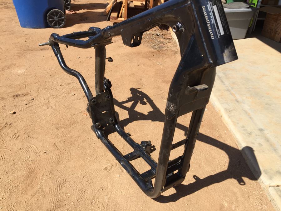 Harley Davidson Sportster Motorcycle Frame Type XL/2 1995 Estimate $550