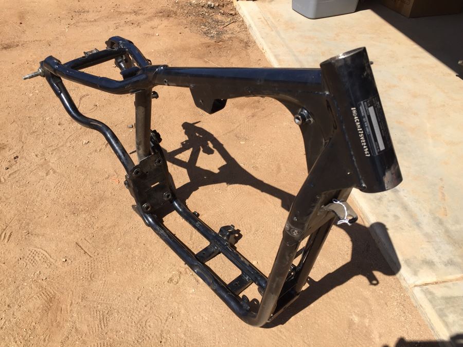 Harley Davidson Sportster Motorcycle Frame Type XL/2 1995 Estimate $550 [Photo 1]
